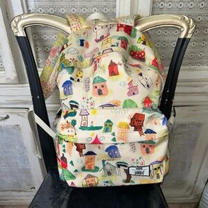 Vans x Collina Strada collab backpack limited edition 2023 doodle-like drawings
